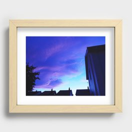 Night Sky Recessed Framed Print