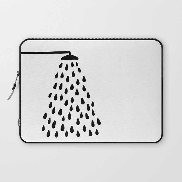 Shower in bathroom Laptop Sleeve