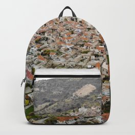 Pano Lefkara Village Cyprus Backpack