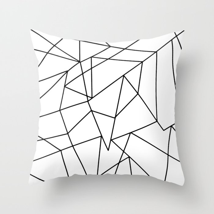 black and white throw pillows for couch