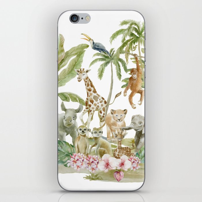Babies of the Jungle iPhone Skin
