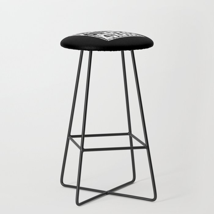 Kurash Saying funny Bar Stool