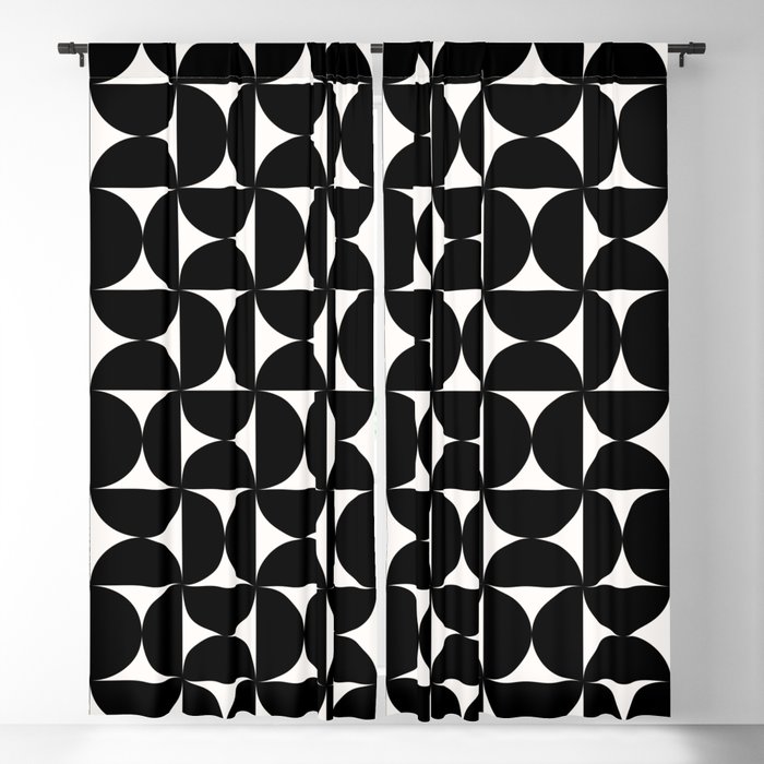 Patterned Geometric Shapes XVIII Blackout Curtain