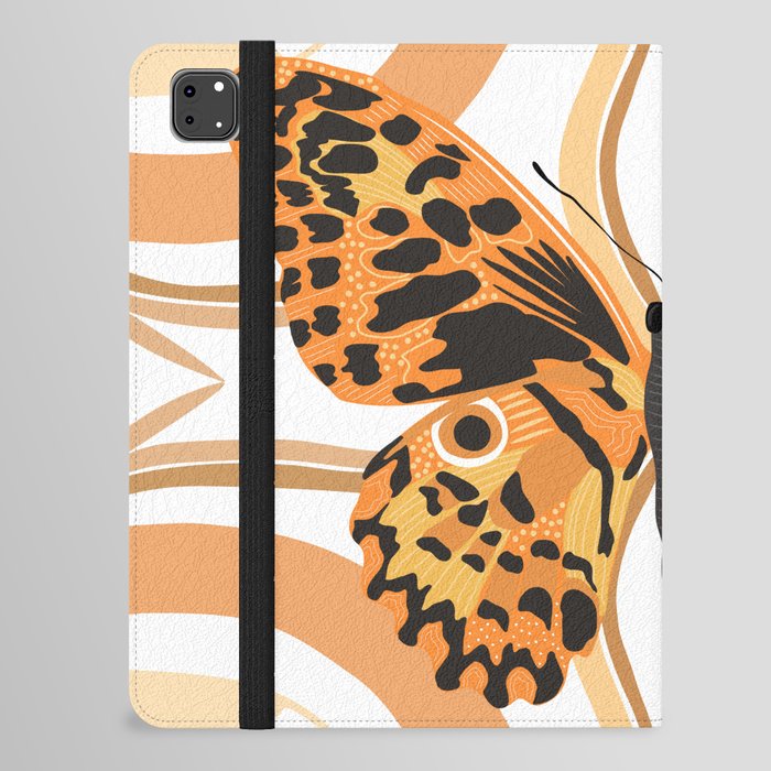 Butterfly - orange iPad Folio Case