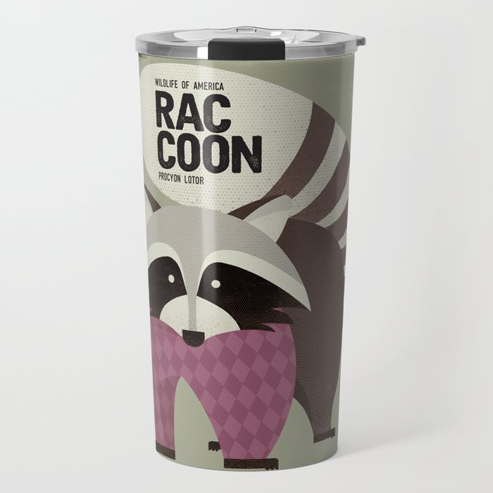 Hello Raccoon Travel Mug