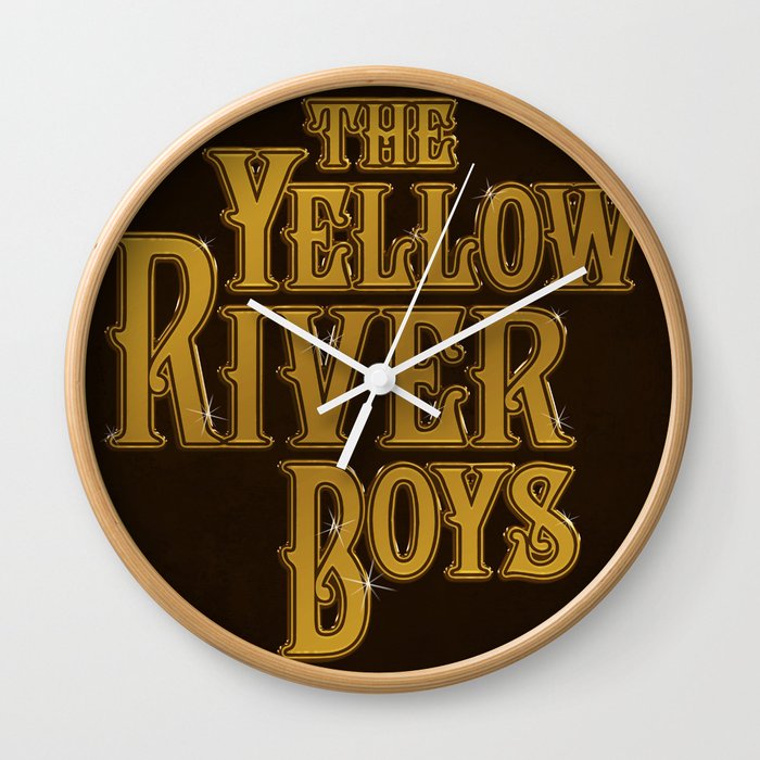 Yellow River Boys Wall Clock