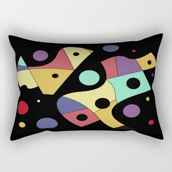 Abstract #220 Rectangular Pillow