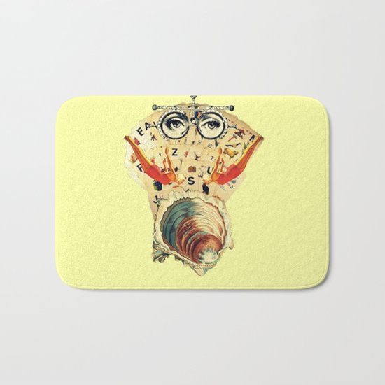 Mystical uterus Bath Mat