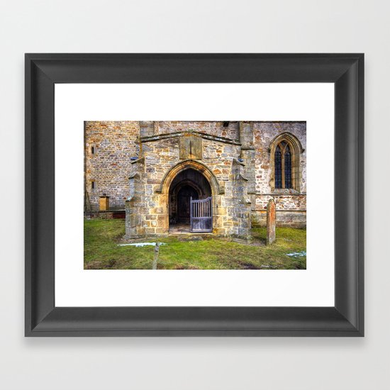 Holy Trinity Church, Wensley Framed Art Print