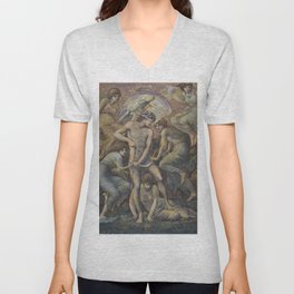 Cupid’s Hunting Fields (1885) V Neck T Shirt