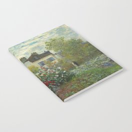 Claude Monet The Artist's Garden in Argenteuil, 1873 Notebook