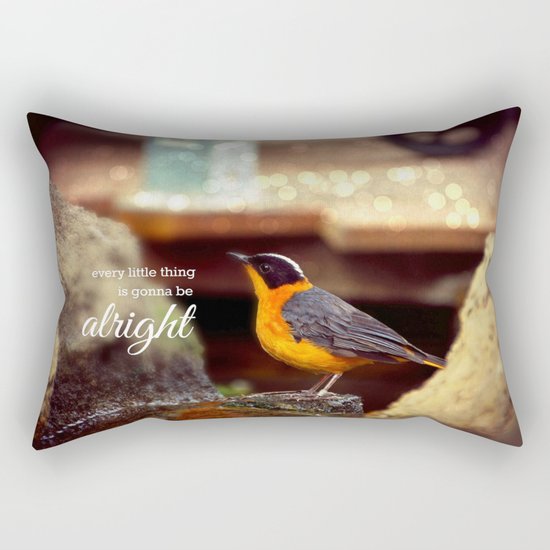 Every little thing Rectangular Pillow