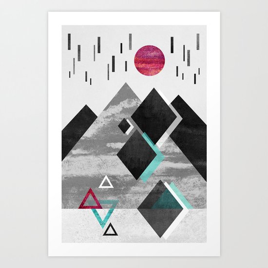 Anti-gravity Art Print