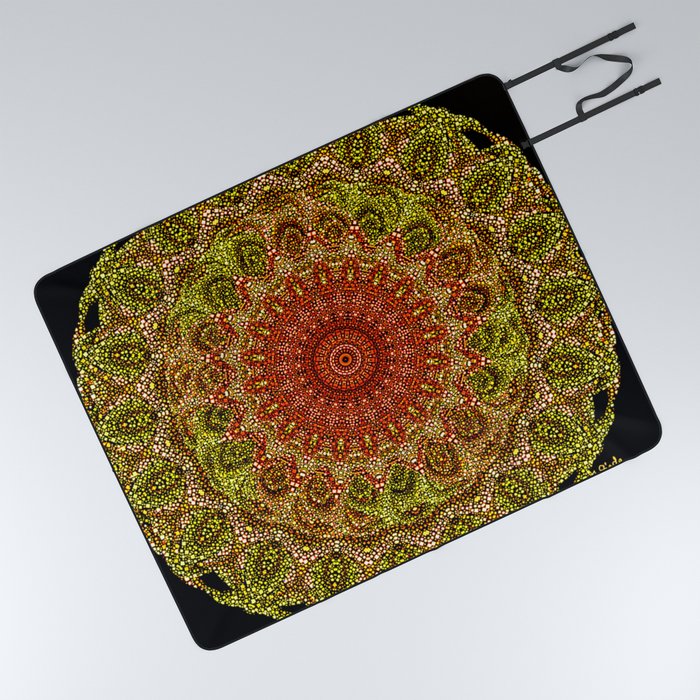 Mandala picnic 2025 rug
