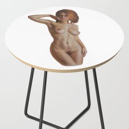 Вeautiful naked woman Side Table