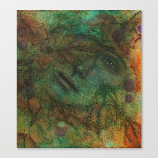 Come Autumn's Scathe Canvas Print