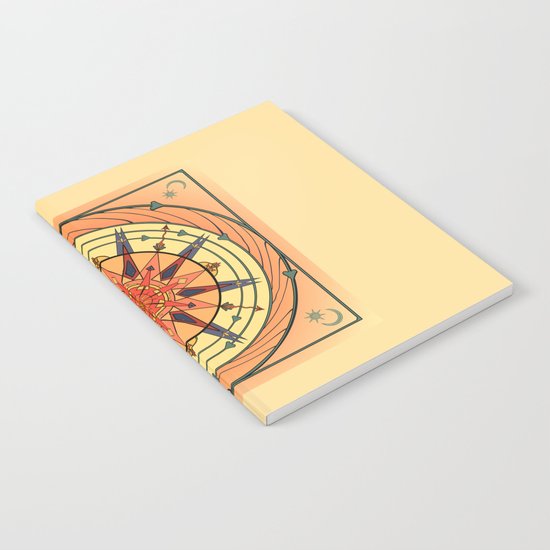Radiating Sun Notebook