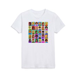 Faces of Women Kids T Shirt