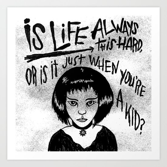 THE PROFESSIONAL Art Print
