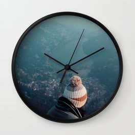 into the wilderness Wall Clock