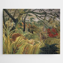Tiger in a Tropical Storm Jigsaw Puzzle