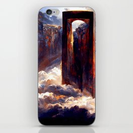 Ascending to the Gates of Heaven iPhone Skin