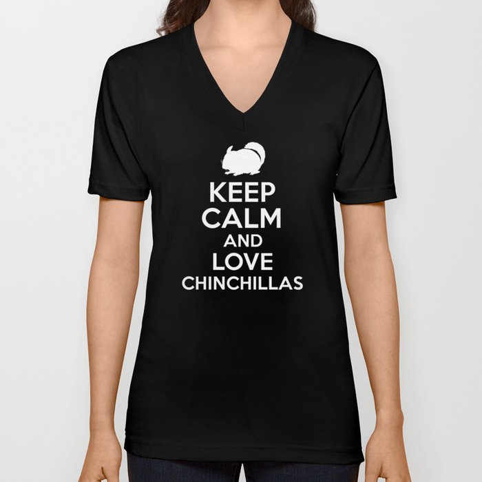 Chinchilla V Neck T Shirt