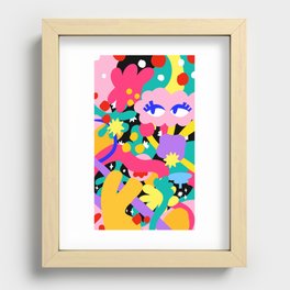 Colourful Clouds Recessed Framed Print