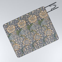 Kennet by William Morris 1883 Antique Vintage Wall Hanging Pattern CC0 Spring Summer Picnic Blanket