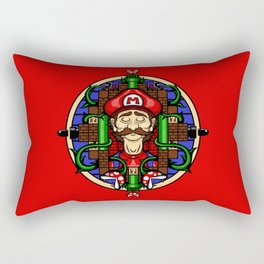 Mario's Melancholy Rectangular Pillow