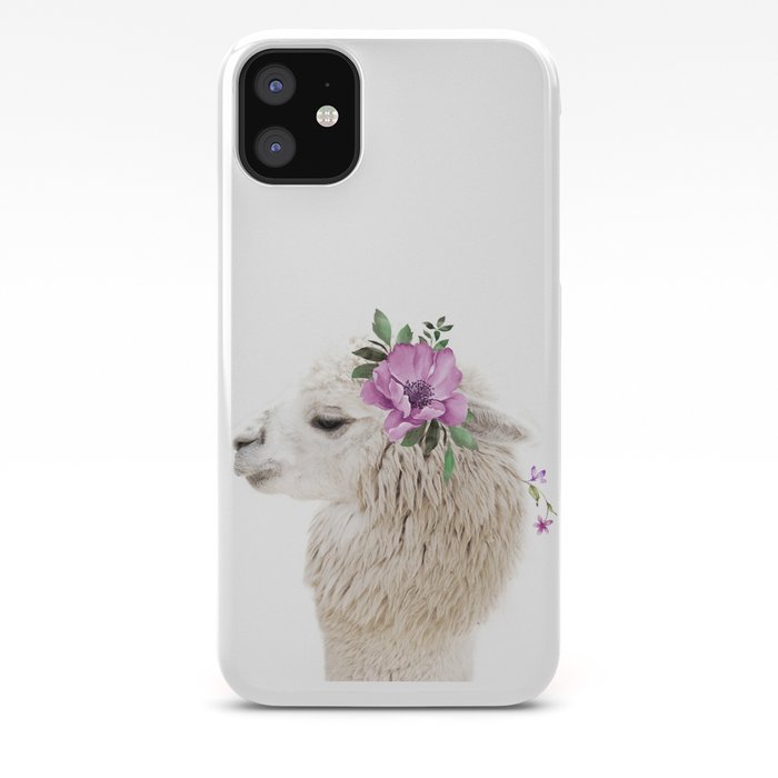 ALPACA BABY & FLOWERS iPhone 11 case ALPACA BABY & FLOWERS iPhone 11 case