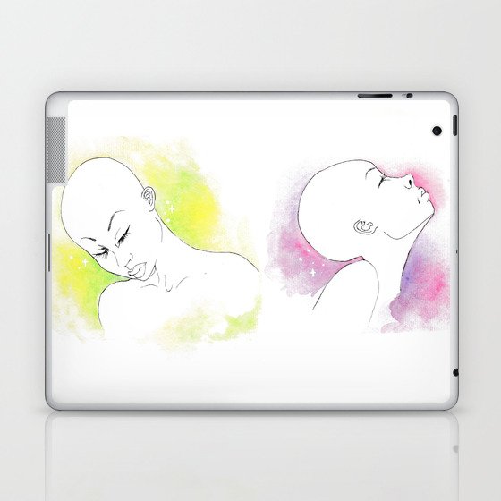 Bald Babes Laptop & iPad Skin
