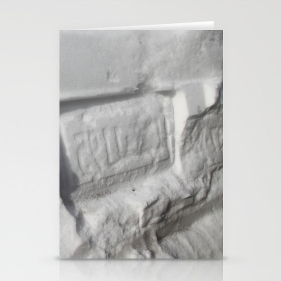 Snow Stationery Cards