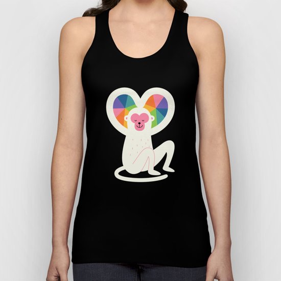 Heart Unisex Tank Top