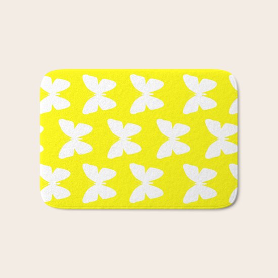 Butterfly Bath Mat