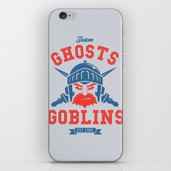Team Ghosts & Goblins iPhone & iPod Skin
