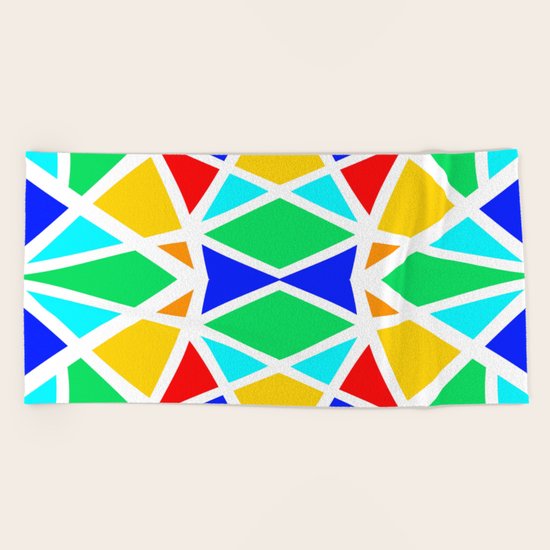 Candy Glass Beach Towel