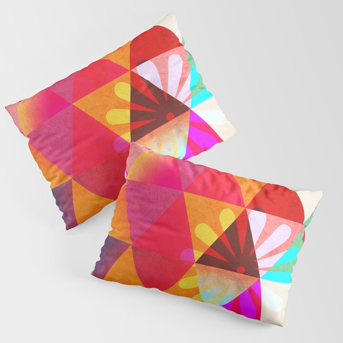 pattern of colors Pillow Sham