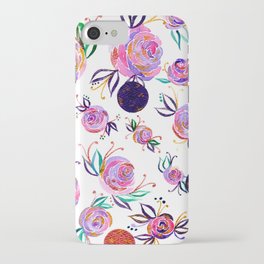 Iluminated roses - The Violet Light Collection iPhone Case