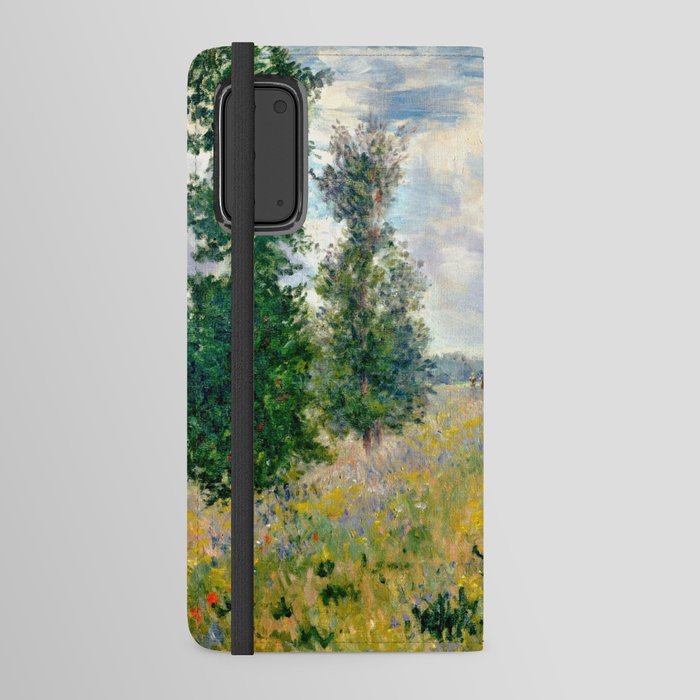 Poppy Fields near Argenteuil by Claude Monet Android Wallet Case