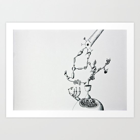 They grow It Art Print