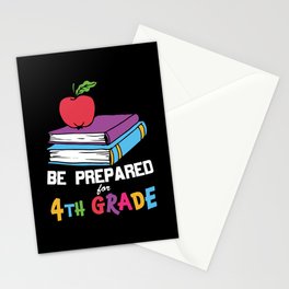 Be Prepared For 4th Grade Stationery Card