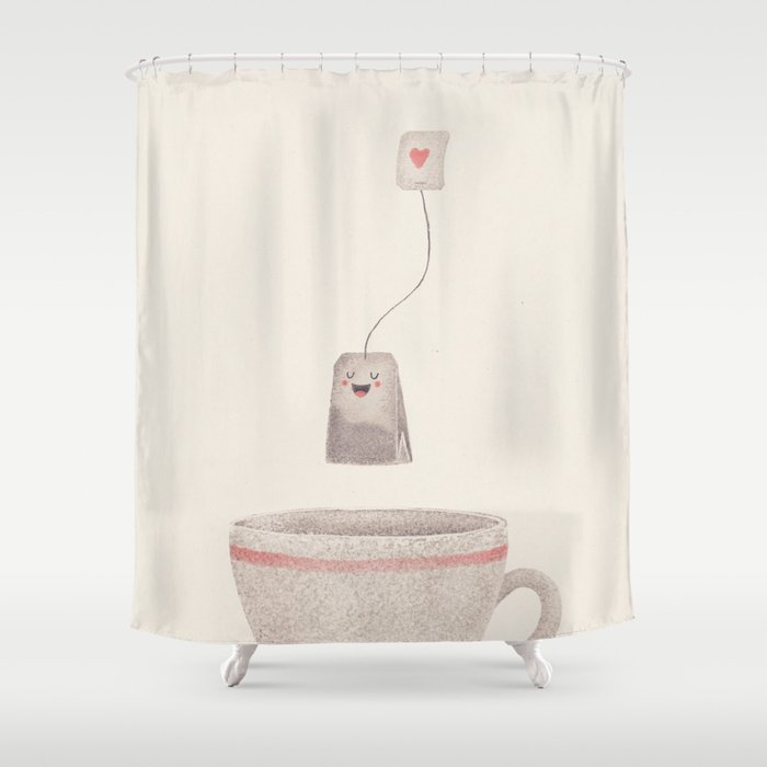 Tea Shower Curtain