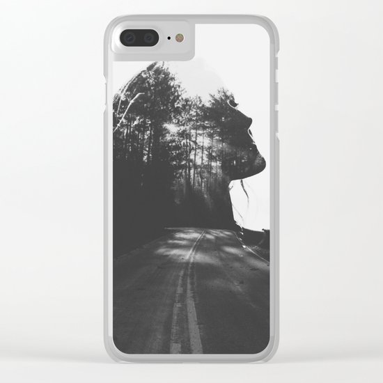Homesick for places Ive never been Clear iPhone Case