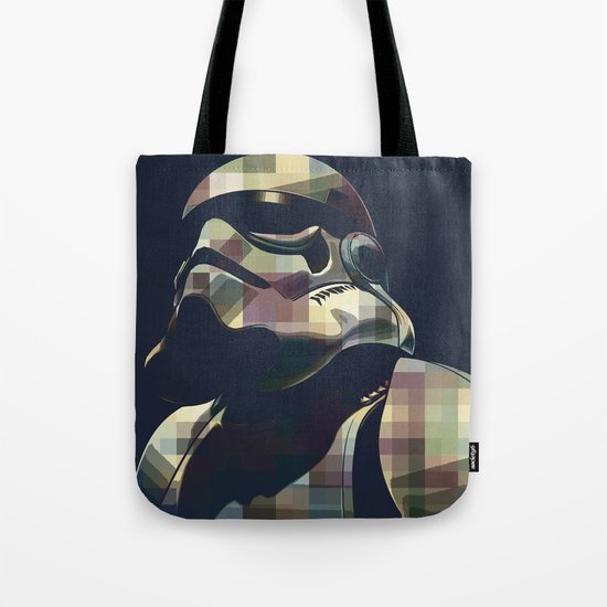 Star War | Storm Trooper Color Square * Movies Inspiration Tote Bag