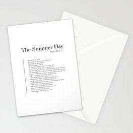 The Summer Day Stationery Card