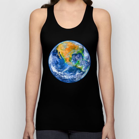 Earth Unisex Tank Top