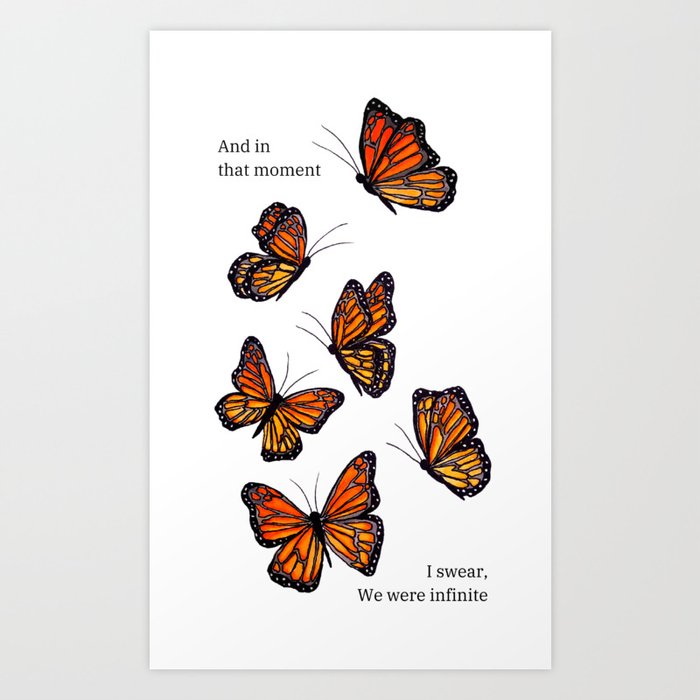 Butterfly Gang Art Print
