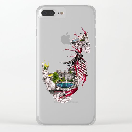 Legendary Skull Island Clear iPhone Case