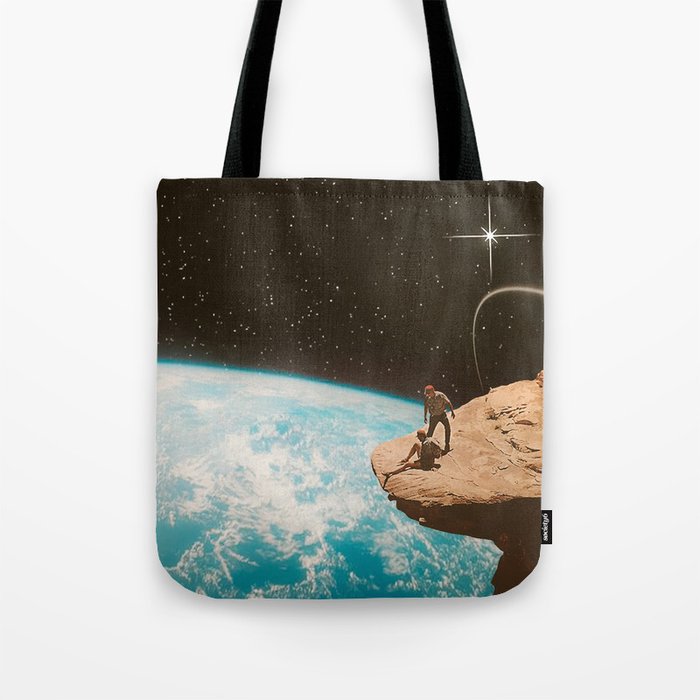 Edge of the world Tote Bag